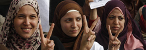 نقش کلیدی زنان در انقلاب مصر/ ترجمه: آرش عزیزی