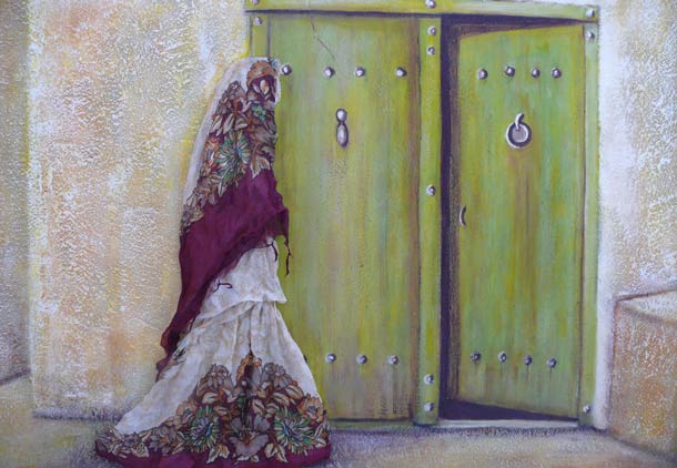 زن، زمین، نور/نمایشگاه نقاشی های ناهید مرندی