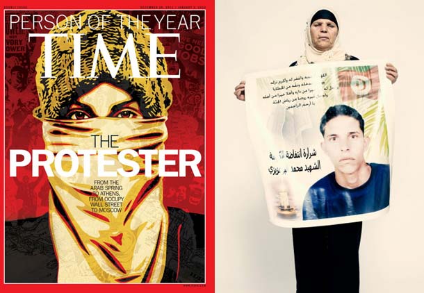 شخصیت سال ۲۰۱۱ مجله تایم: معترض