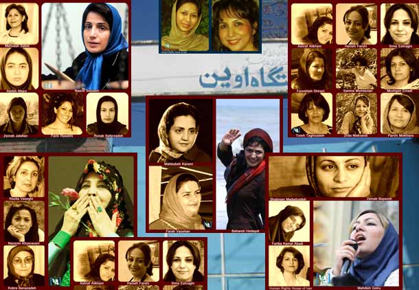 روز جهانی زن؛ ۳۴ زندانی زن با ۲۰۸ سال زندان و ۱۴ زن در بازداشت