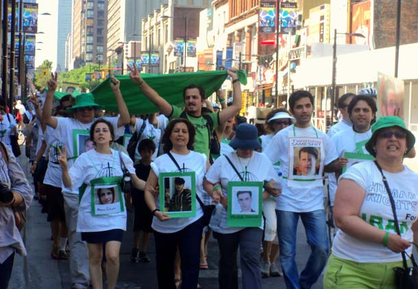 بزرگداشت سومین سالگرد جنبش مردم ایران در تورنتو