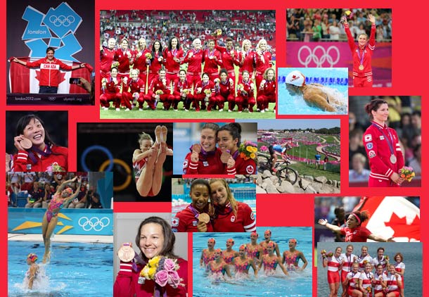 درخشش زنان کانادا در ورزش و المپیک لندن/علی شریفیان