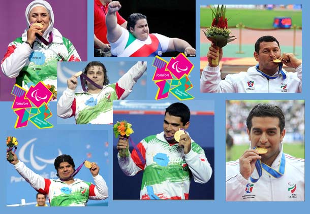 درخشش پارالمپیک ایران با۸ طلا، ۵ نقره، ۵ برنز