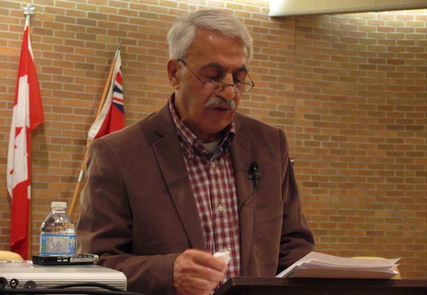 سخنرانی ناصر رحمانی نژاد در کانون کتاب تورنتو