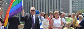 نخست ‌وزیر انتاریو در رژه ‌ی سالانه ی هم‌جنس‌گرایان شرکت می‌کند