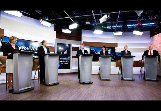 اولین مناظره کاندیداهای شهرداری تورنتو با  آشفتگی برگزار شد