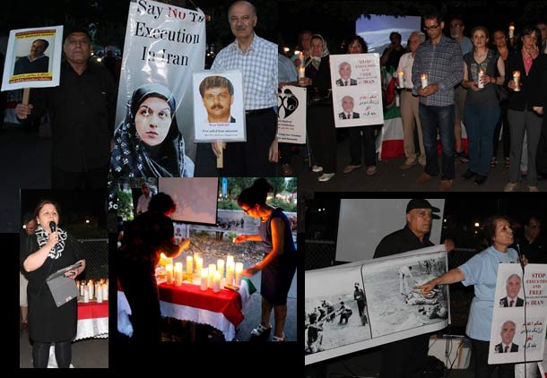 اول سپتامبر، روز همبستگی با زندانیان سیاسی ایران، در تورنتو گرامی داشته شد
