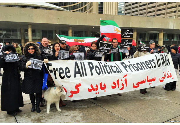محکومیت حمله به شارلی ابدو در اجتماع ایرانیان تورنتو