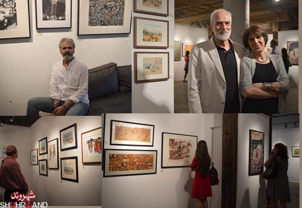 آرتا گالری میزبان نقاشی های آهو خردمند و محسن درخشان
