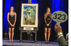 فروش اثر نقاش کانادایی به قیمت یک میلیون و ۵۵۳ هزار دلار
