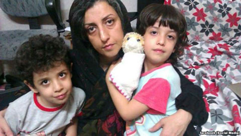 دل‌نوشته نرگس محمدی از زندان اوین: از فرزندانم مادرشان را ربودید!