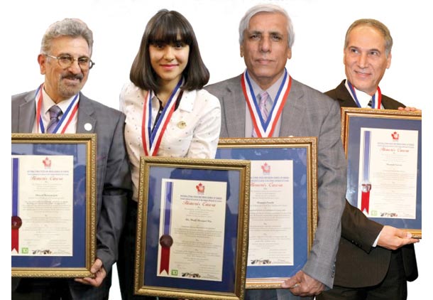 تقدیر از کوشاگران ایرانی در مراسم اهدای جوایز رسانه هاى قومى کانادا