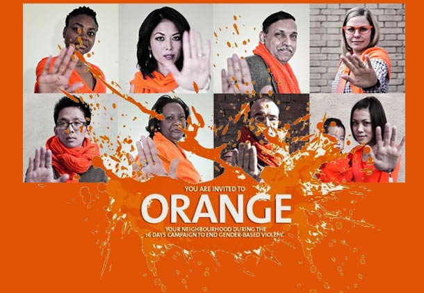 روز نارنجی: به خشونت بر زنان بگو نه!