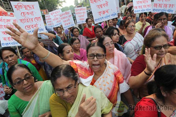 تظاهرات زنان بنگلادشی