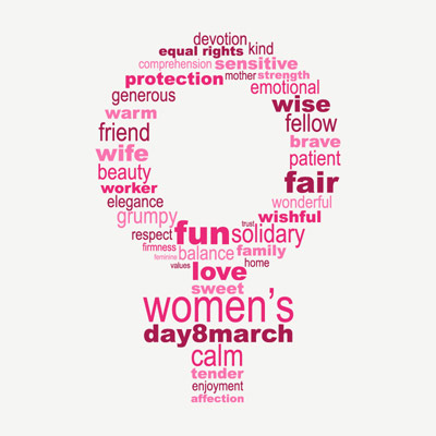 ۸ مارس روز جهانی زن مبارک!