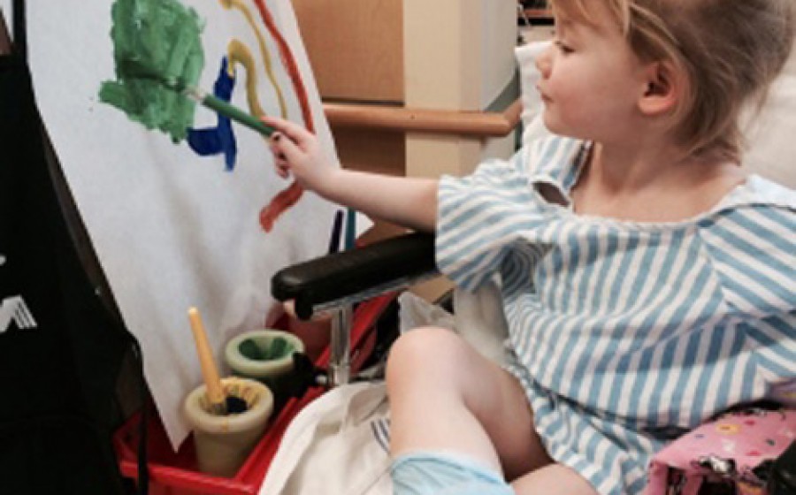 avery-painting-in-hospital