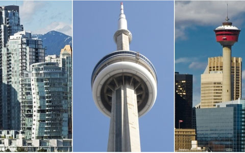ونکوور، تورنتو و کلگری در میان بهترین شهرهای جهان برای زندگی