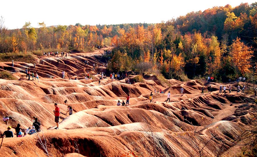 مکان دیدنی و بسیار زیبای The Cheltenham badlands