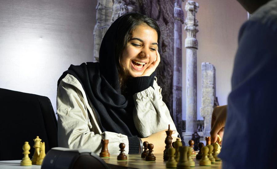 سارا خادم الشعریعه قهرمان شطرنج 