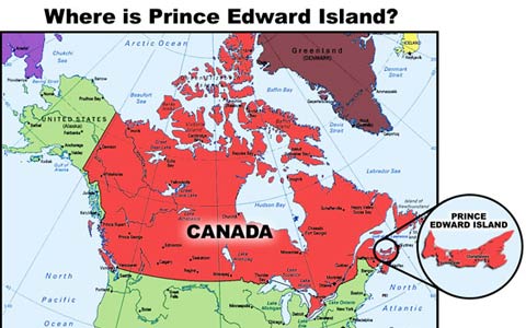 پرنس ادوارد آیلند کوچکترین استان کانادا