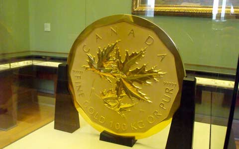 سکه ی چند میلیون دلاری کانادایی از موزه ای در آلمان دزدیده شد