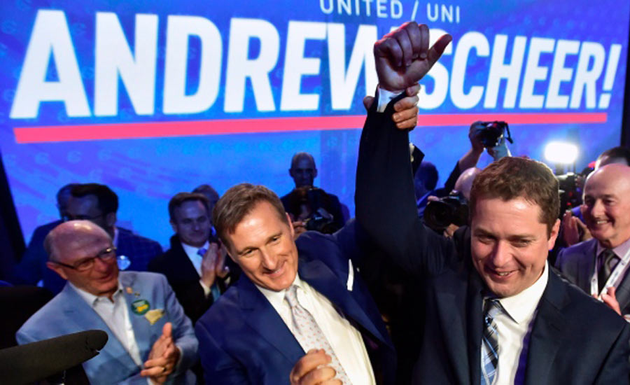 اندرو شیر، رهبر جدید حزب محافظه کار در کانادا