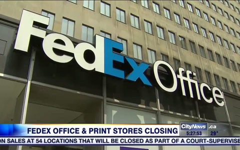 دفاتر پست FedEx در کانادا بسته می شود