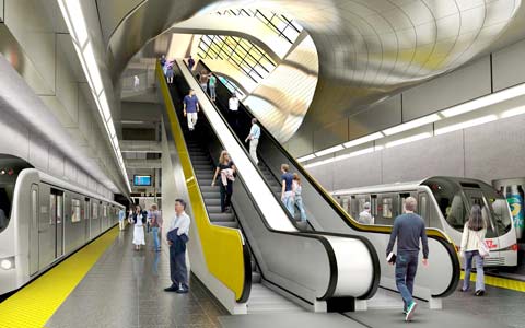 تاریخ افتتاح خط متروی جدید در تورنتو نهایی شد