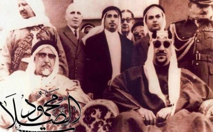King-Saud-bin-Abdulaziz-Al-Saud-with-Sheikh-Ali-bin-Abdullah-1959