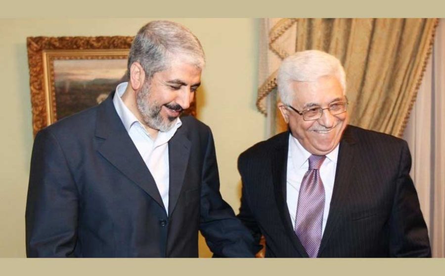 Mahmoud-Abbas_Khaled-Mashal_Al-Fatah_Hamas_Palestine