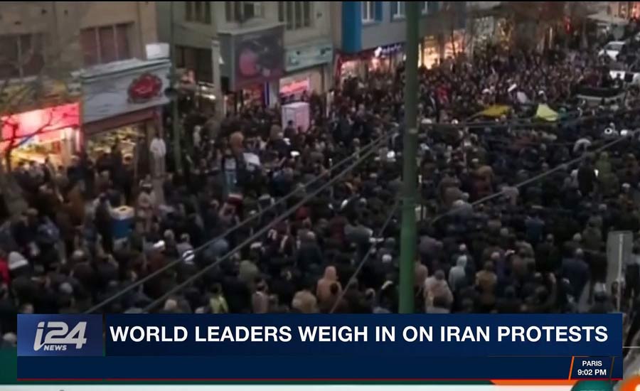 واکنش‌ دیگر کشورها به تظاهرات سراسری در ایران