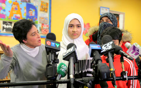 حمله به حجاب دختر ۱۱ ساله دروغ است