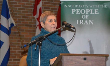 سخنان مهرانگیز کار در پشتیبانی از مبارزات مردم ایران