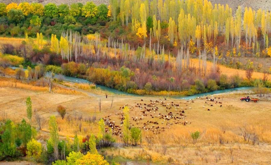 روستای هرانده و غار بورنیک/جعفر سپهری