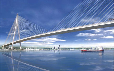 ساخت و ساز پل ارتباطی ویندزور- دیترویت شروع شد