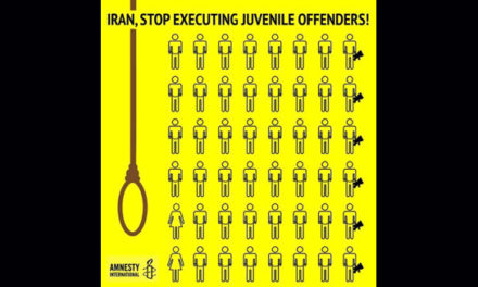ایران مسئول اعدام دو سوم محکومان نوجوان در جهان از ژانویه ۱۹۹۰ تا آپریل ۲۰۱۹