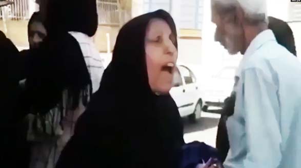 زن معترض ایرانی: شرم بر حکومتی که مردم خود را گرسنه نگه داشته و از تروریست‌ها حمایت می‌کند