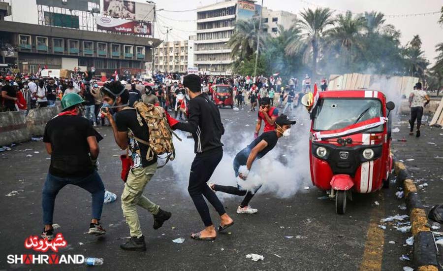 عفو بین‌الملل: سلاح‌های ایرانی علیه معترضان عراقی استفاده شده