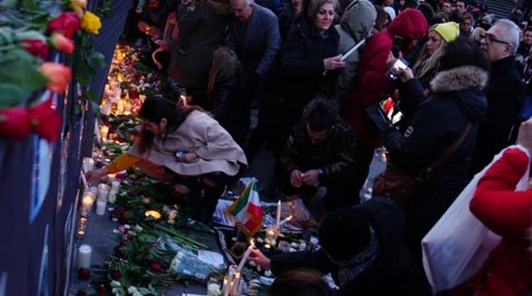 تجمع اعتراضی صدها نفر در استکهلم در رابطه با فاجعه سقوط هواپیما در ایران