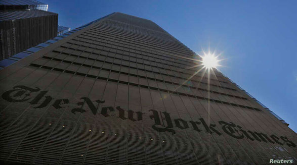 نیویورک تایمز بخش دیجیتال خبر خود را از هنگ‌‌کنگ به سئول منتقل می‌کند