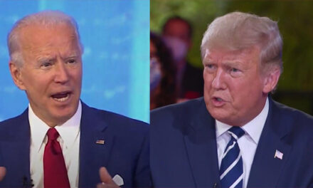پرزیدنت ترامپ و جو بایدن همزمان در دو برنامه جداگانه تلویزیونی به پرسش‌های رأی دهندگان پاسخ دادند