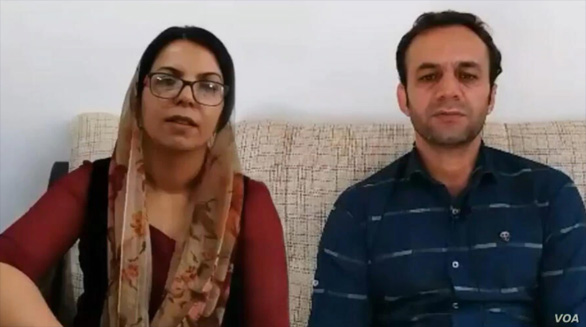 فریده ویسی و سیروس عباسی، دو فعال مدنی اهل کردستان؛